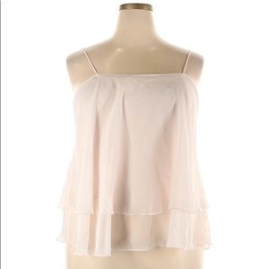 NWOT Leith Tiered Camisole Tank